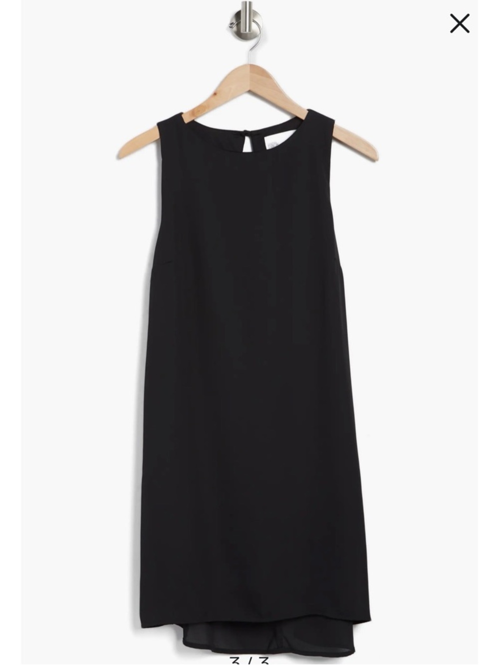 Nordstrom black dress